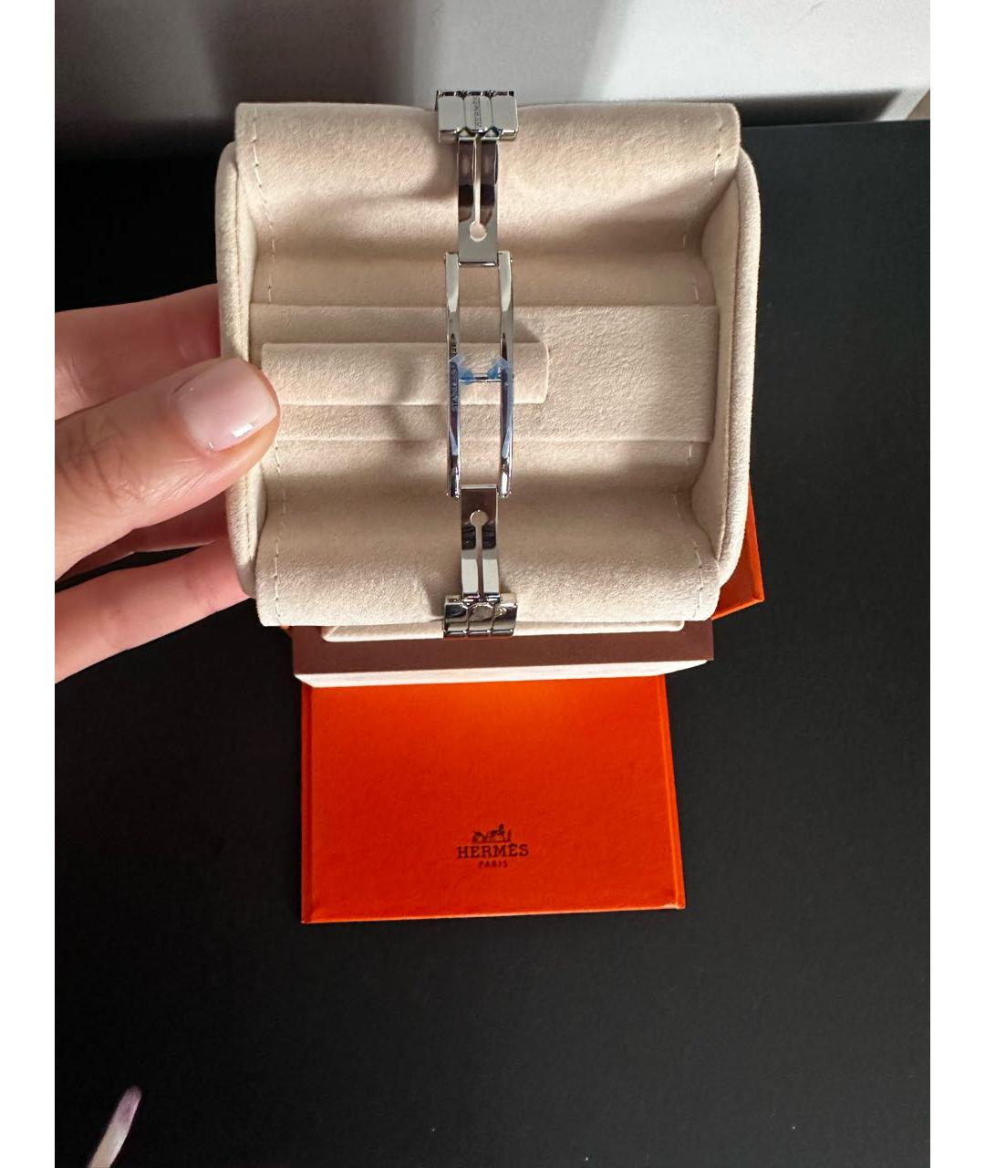 HERMES Серебряные часы, фото 5