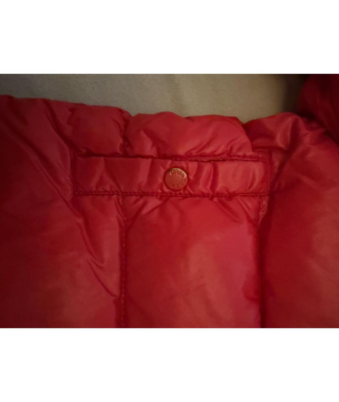 MONCLER Красный полиэстеровый комбинезон, фото 5