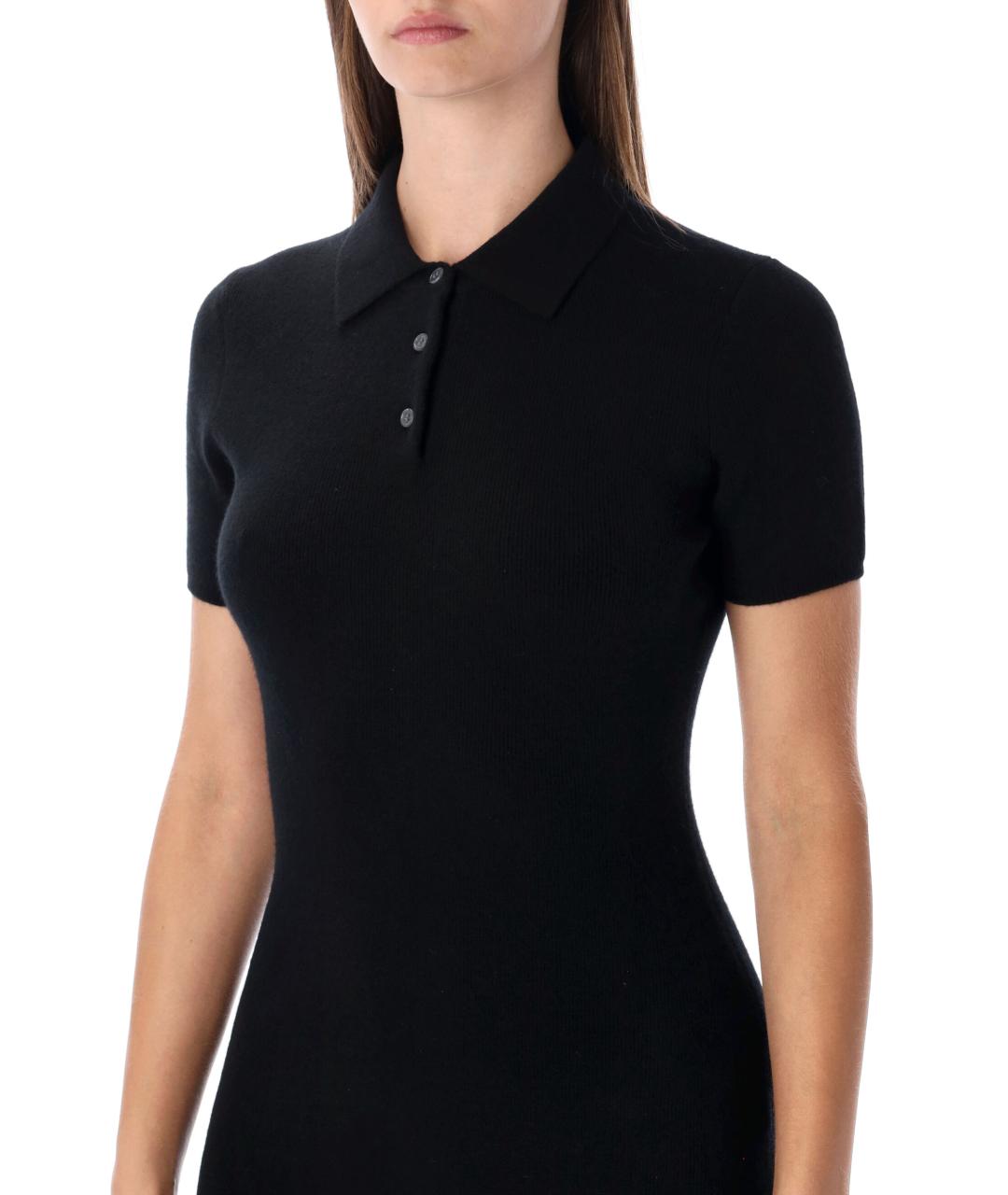 T BY ALEXANDER WANG Черное платье, фото 3