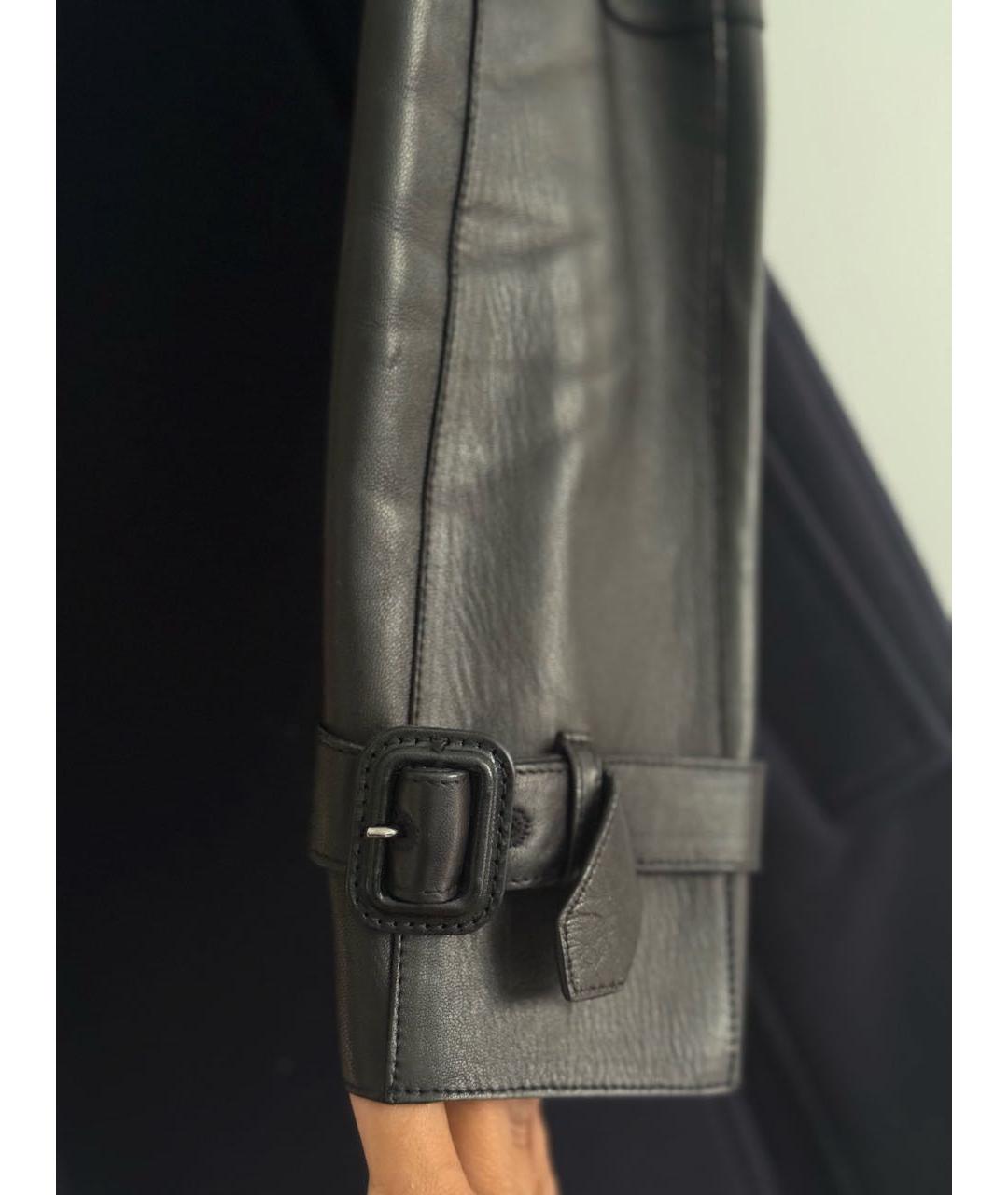 BURBERRY Темно-синее шерстяное пальто, фото 5