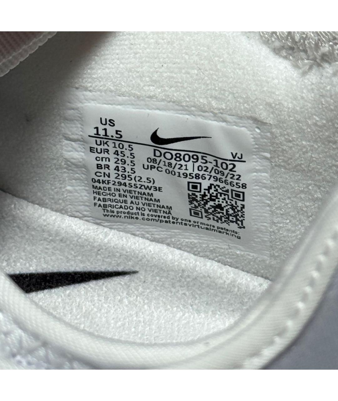 COMME DES GARÇONS HOMME PLUS Белые неопреновые низкие кроссовки / кеды, фото 8