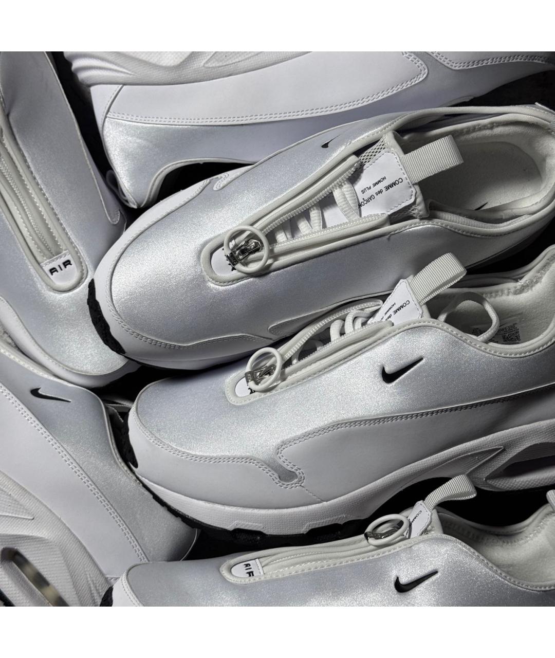 COMME DES GARÇONS HOMME PLUS Белые неопреновые низкие кроссовки / кеды, фото 2