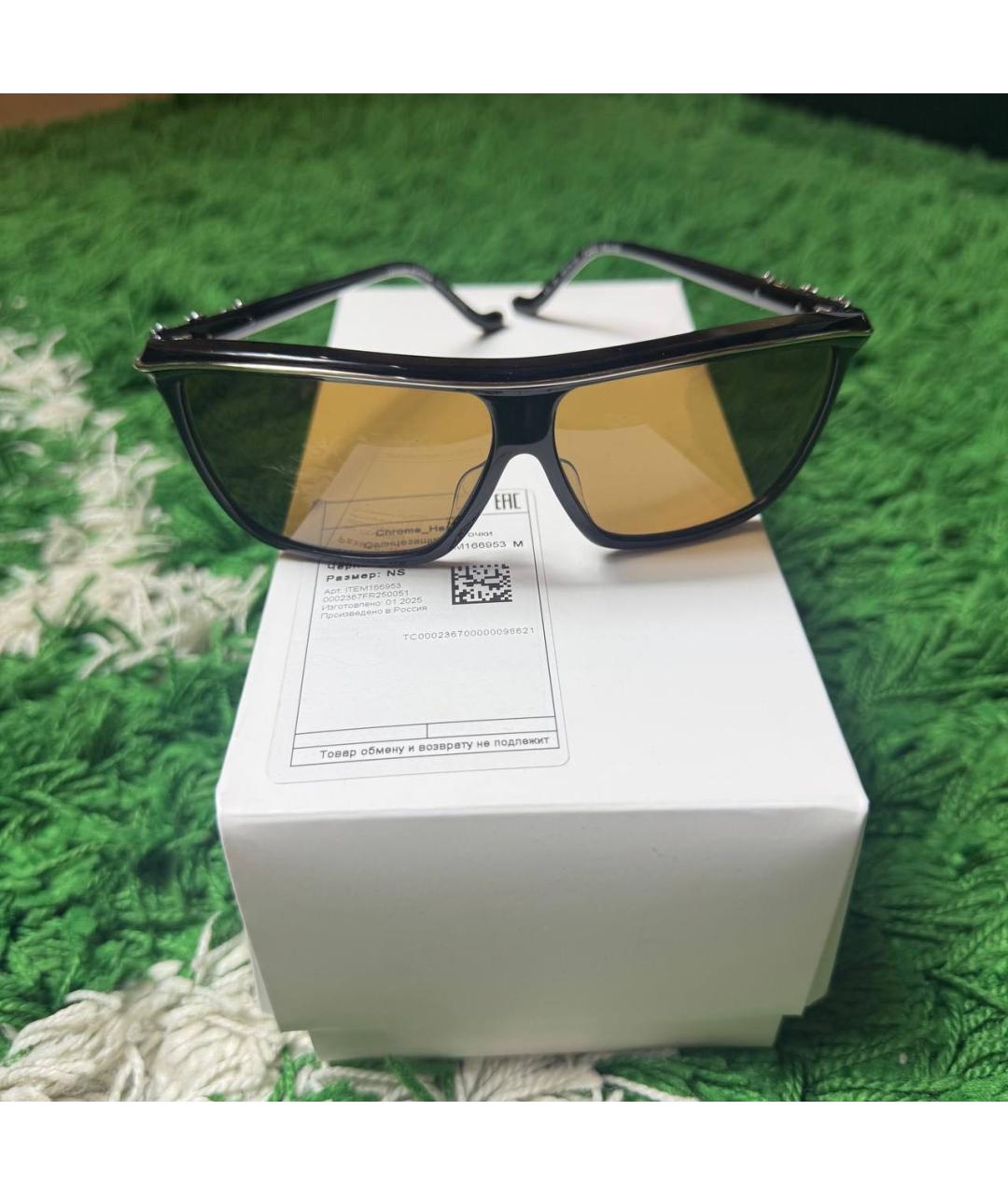 CHROME HEARTS Черные солнцезащитные очки, фото 8