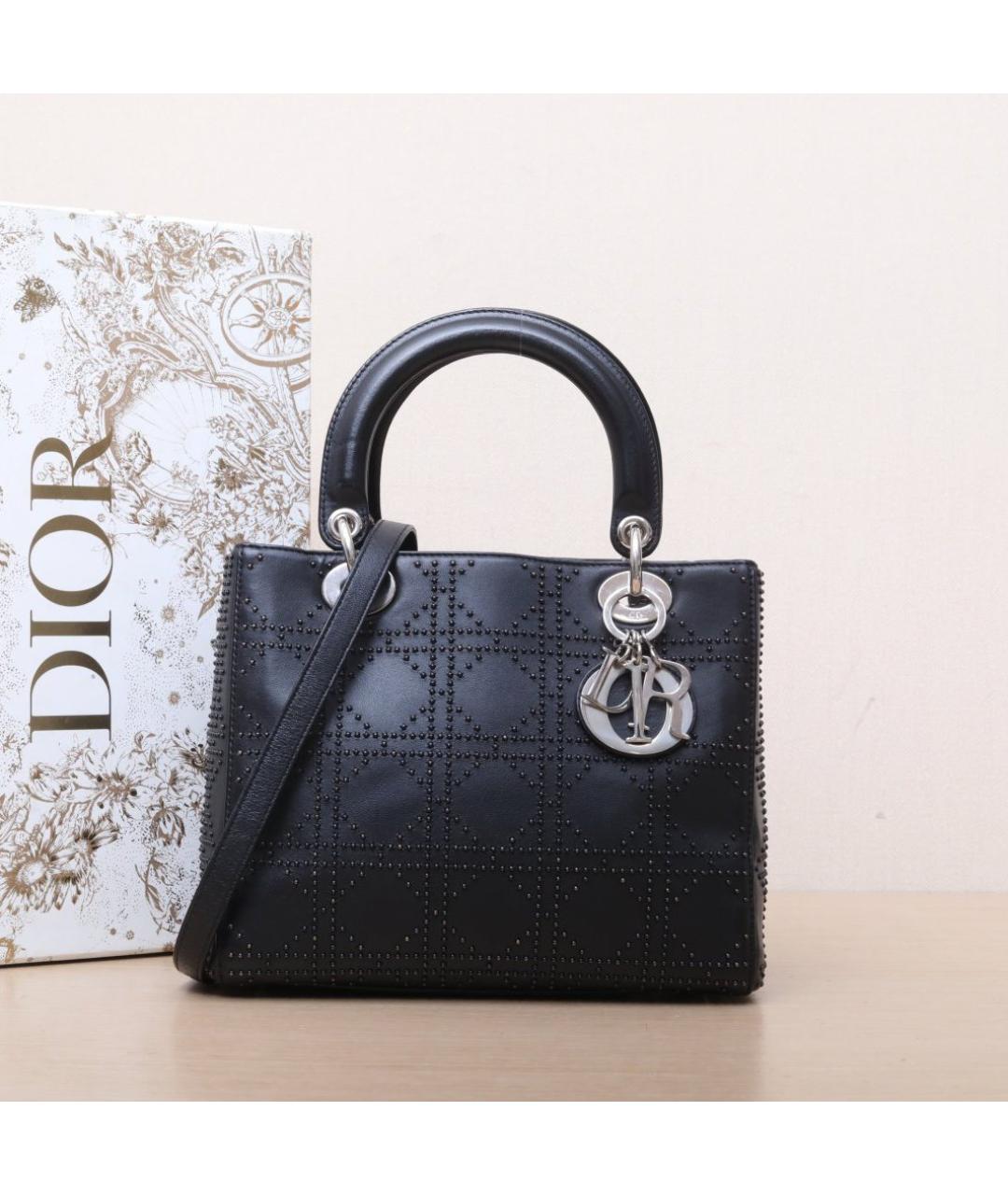 CHRISTIAN DIOR Черная сумка через плечо, фото 2