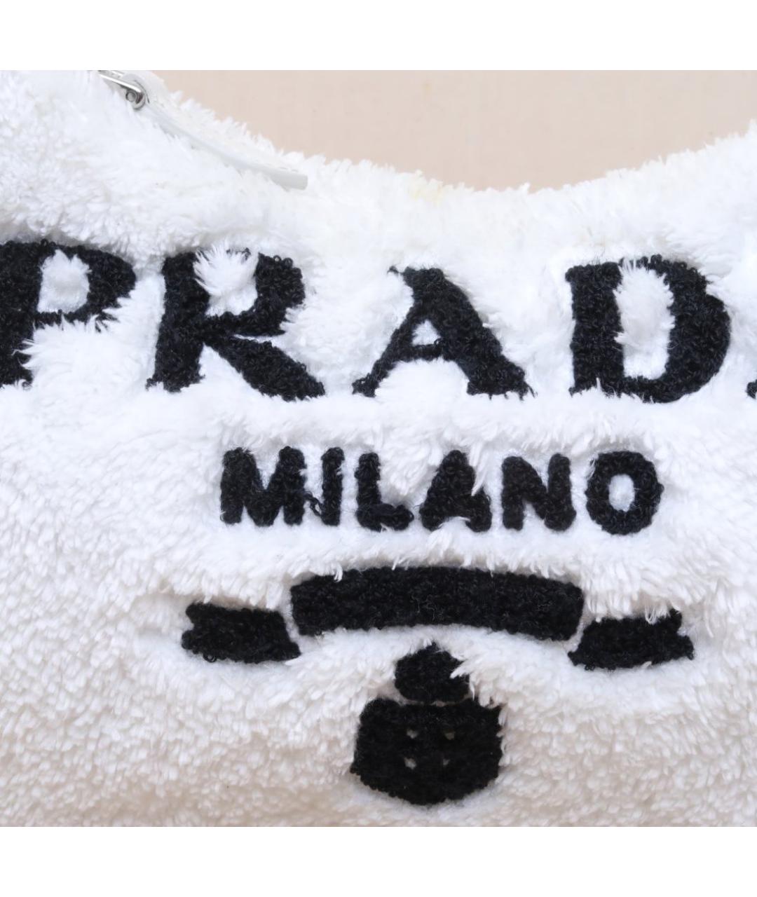 PRADA Белая сумка через плечо, фото 8