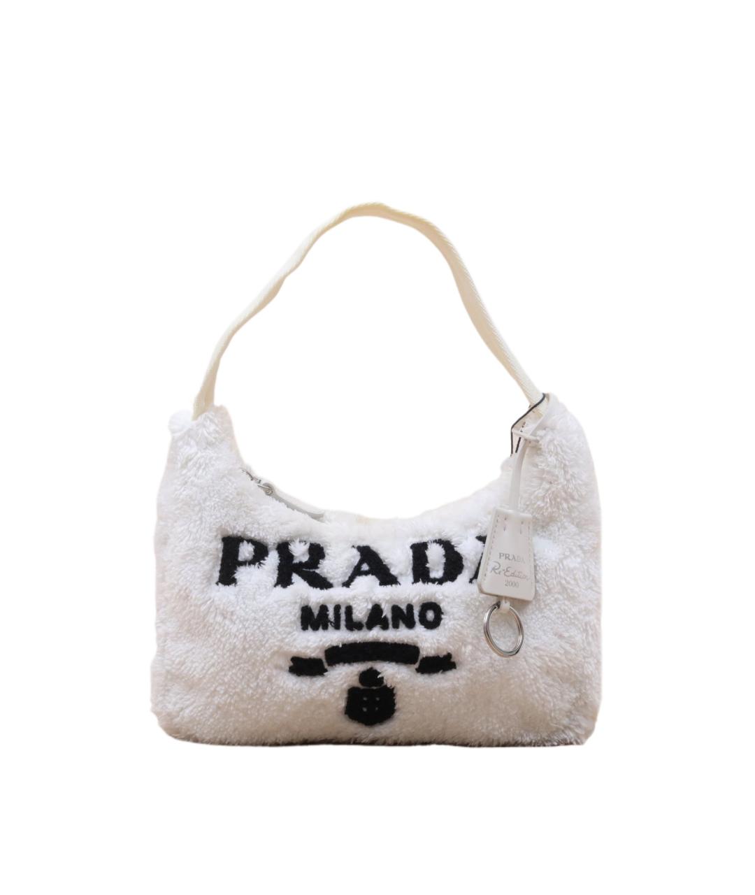 PRADA Белая сумка через плечо, фото 1