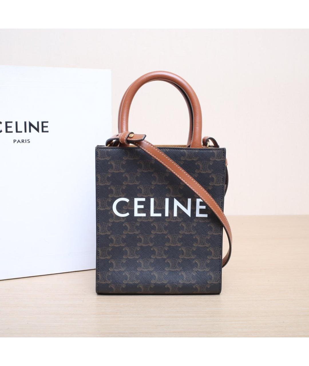 CELINE Мульти кожаная сумка через плечо, фото 2