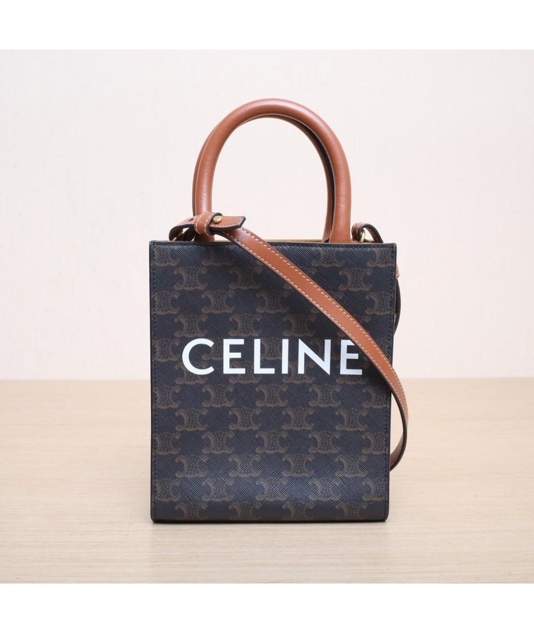 CELINE Мульти кожаная сумка через плечо, фото 3