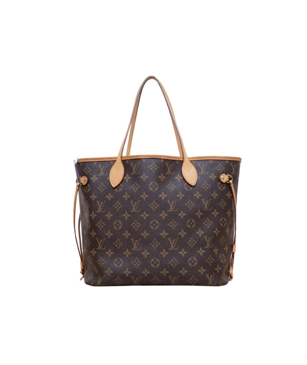 LOUIS VUITTON Коричневая кожаная сумка тоут, фото 1