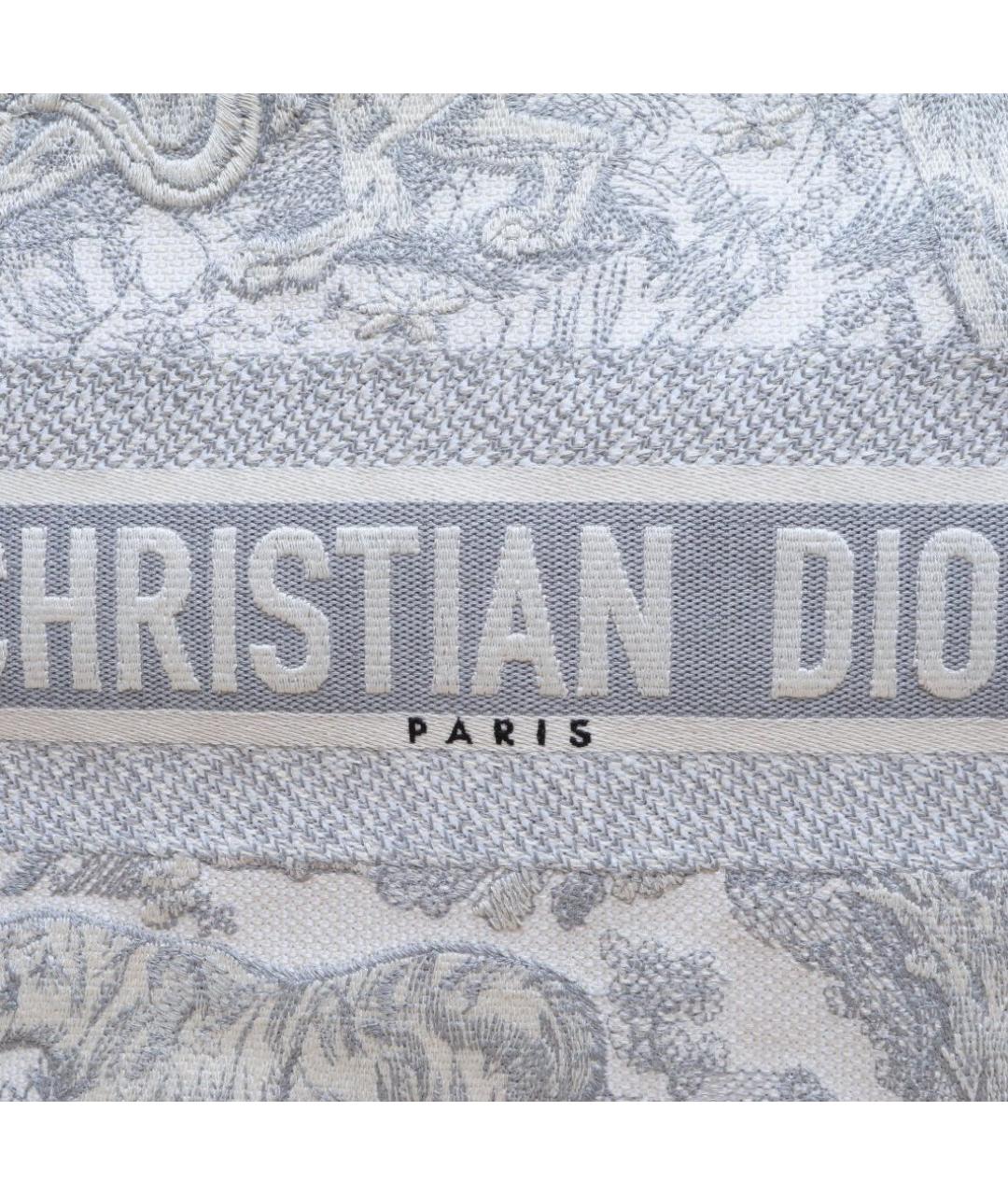 CHRISTIAN DIOR Серая сумка тоут, фото 8