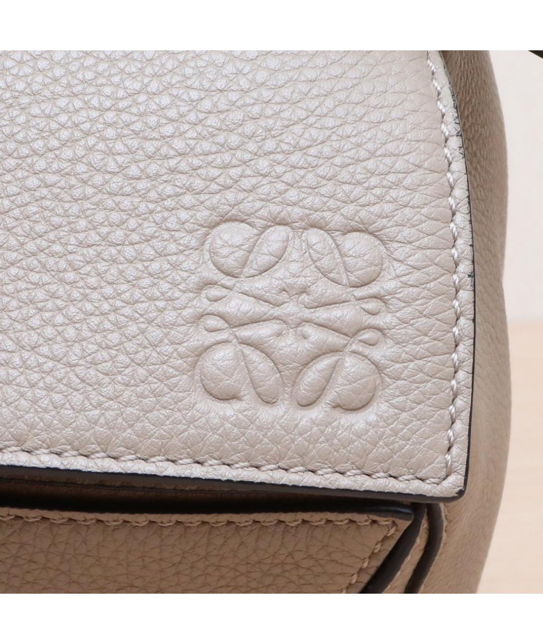 LOEWE Коричневая кожаная сумка через плечо, фото 8