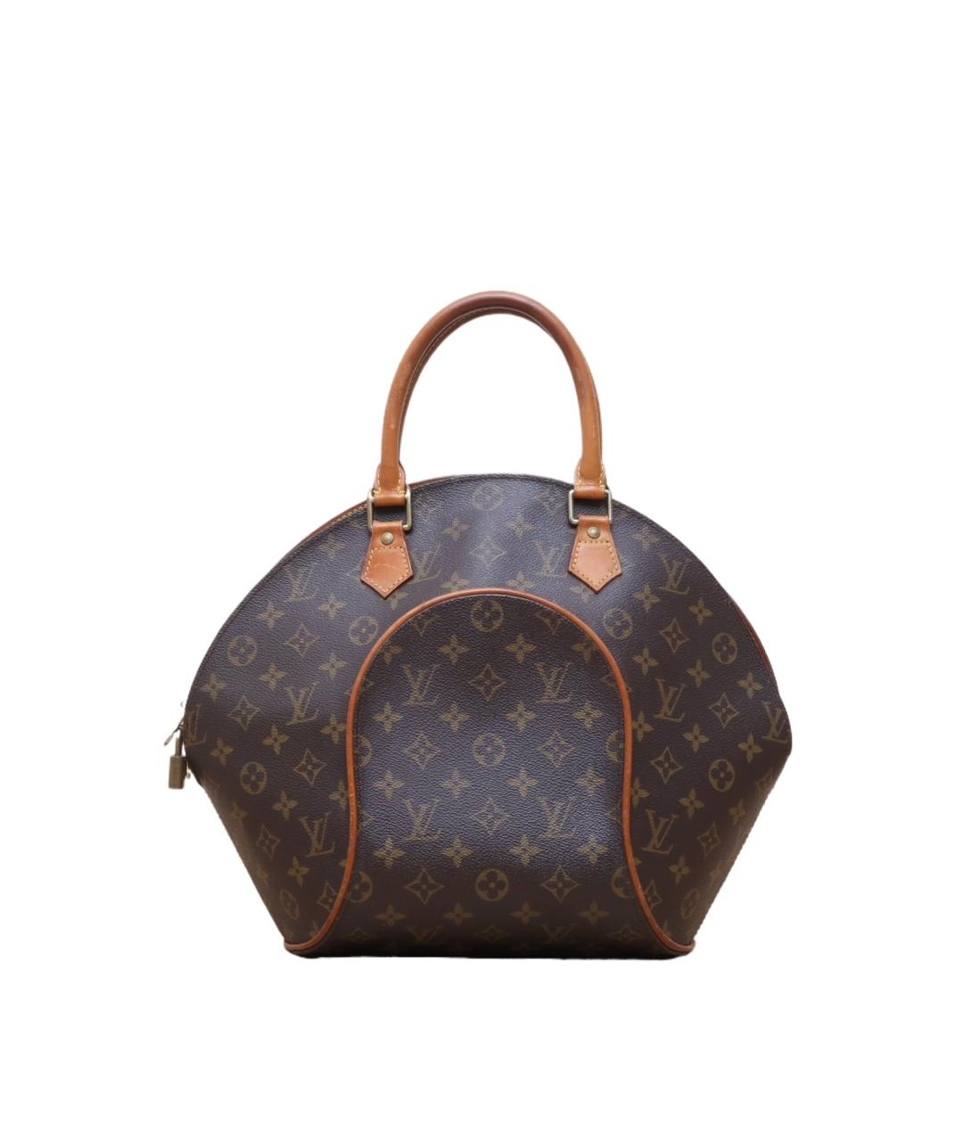 LOUIS VUITTON Коричневая кожаная сумка тоут, фото 1