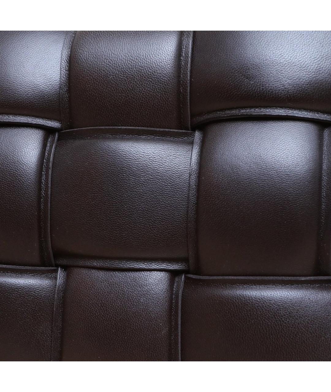 BOTTEGA VENETA Черная кожаная сумка через плечо, фото 8