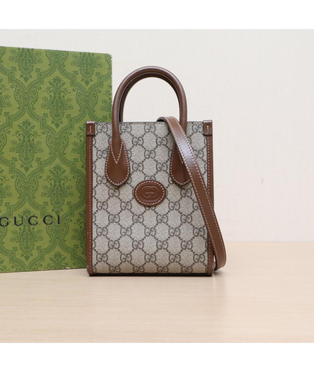 GUCCI Мульти кожаная сумка через плечо, фото 2