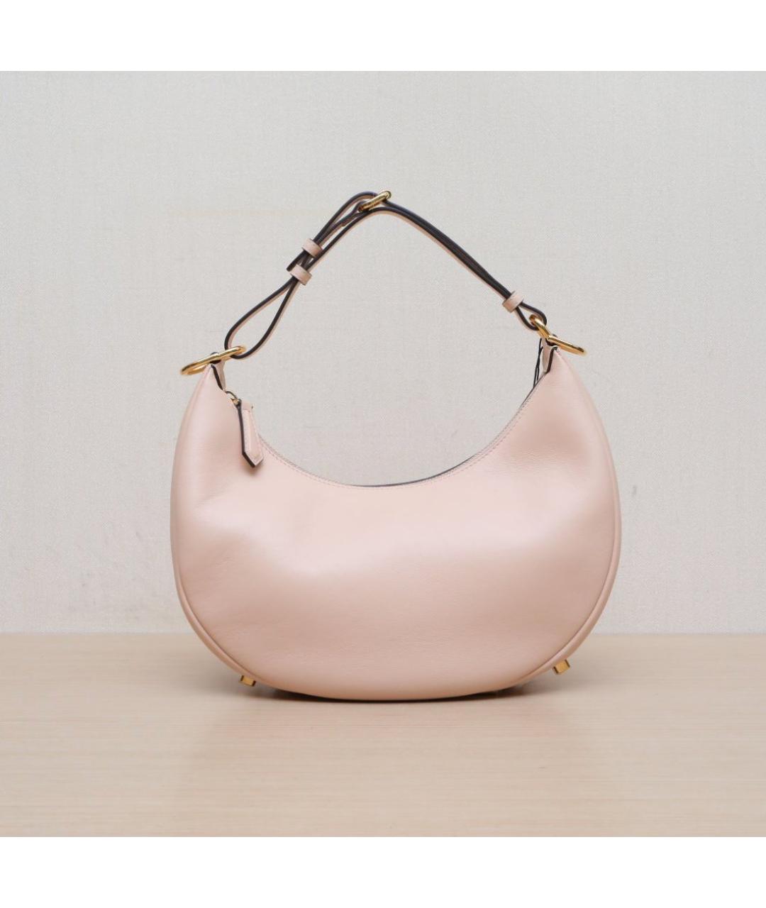 FENDI Розовая сумка через плечо, фото 3