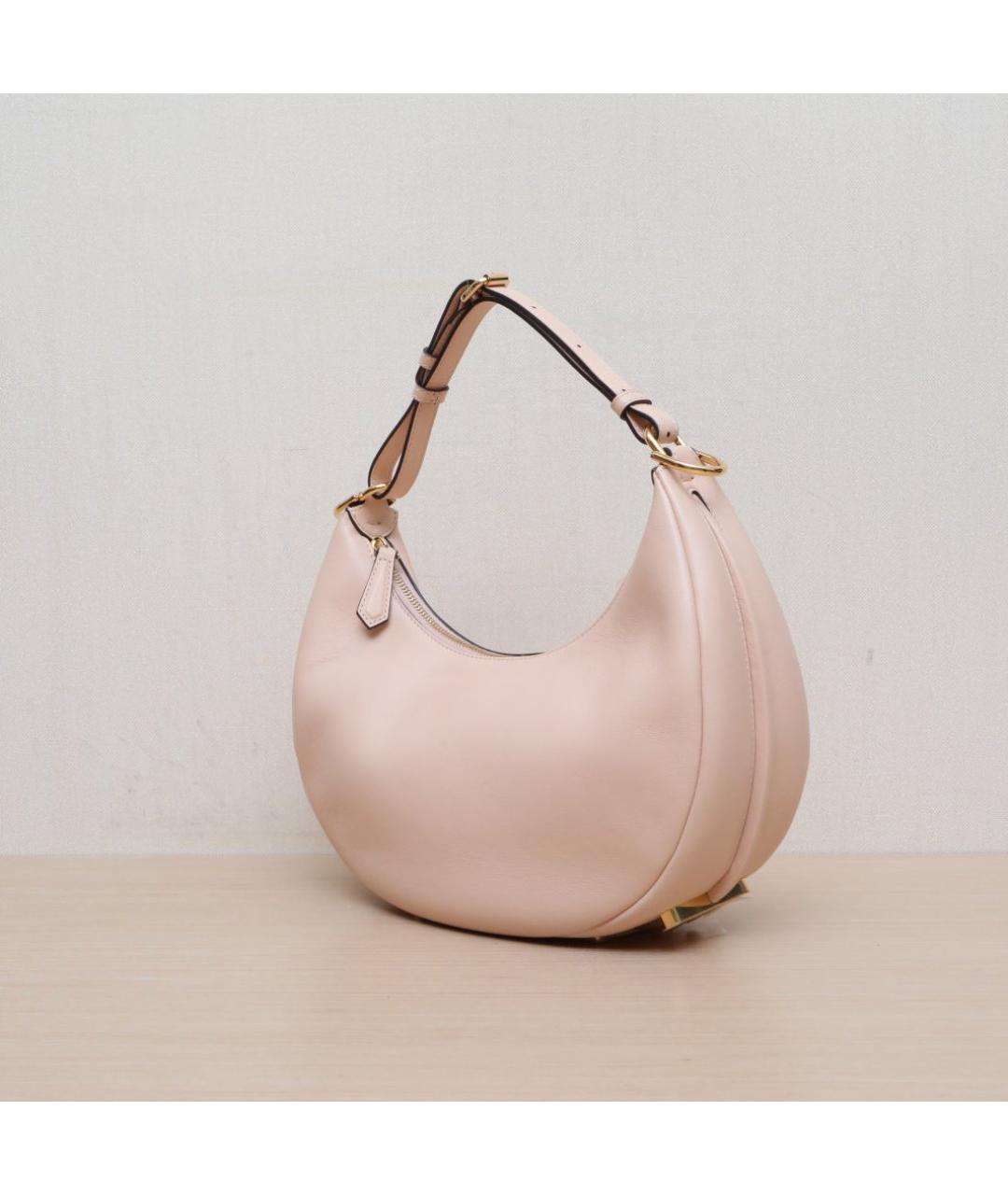 FENDI Розовая сумка через плечо, фото 4