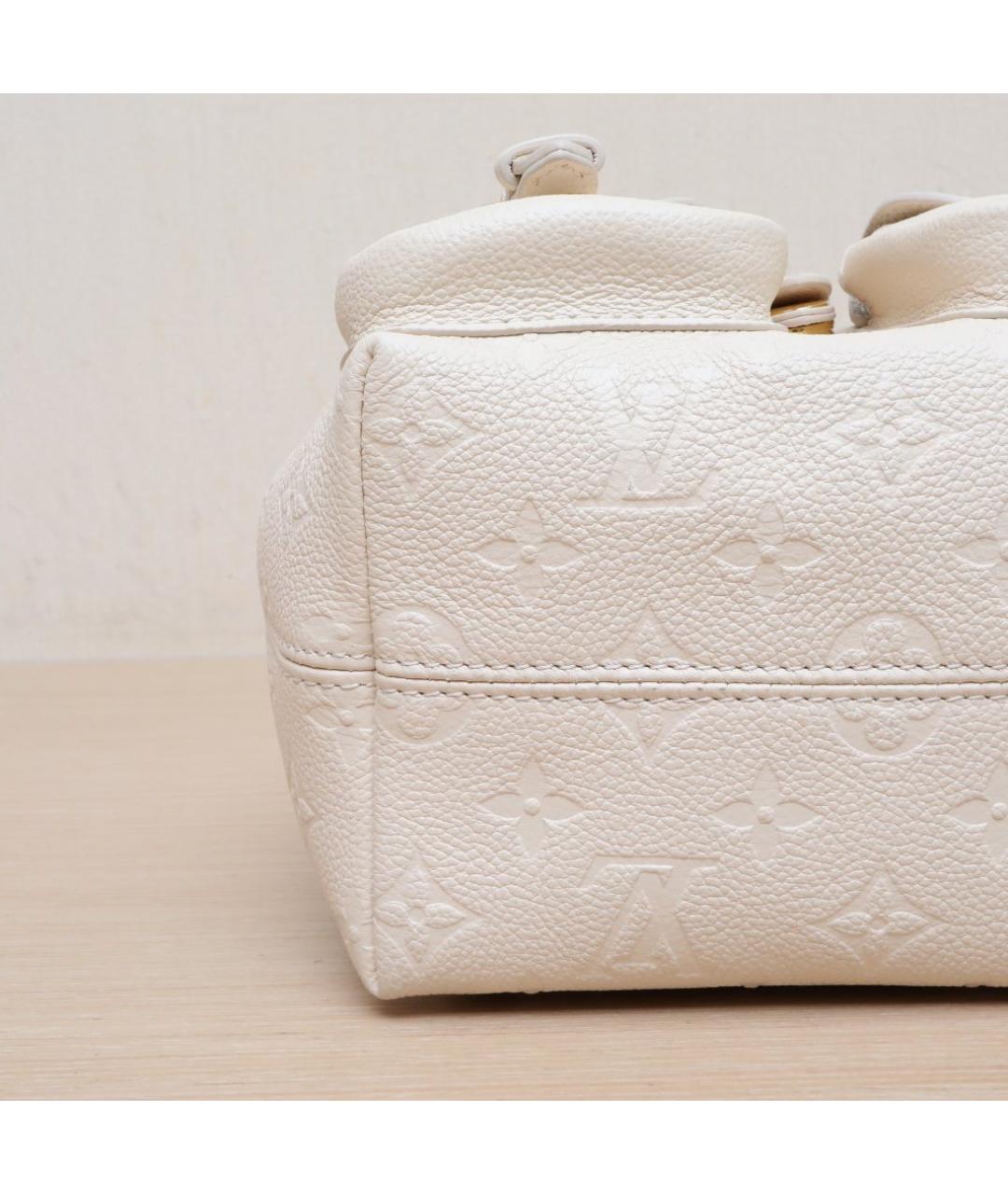 LOUIS VUITTON Белый кожаный рюкзак, фото 9