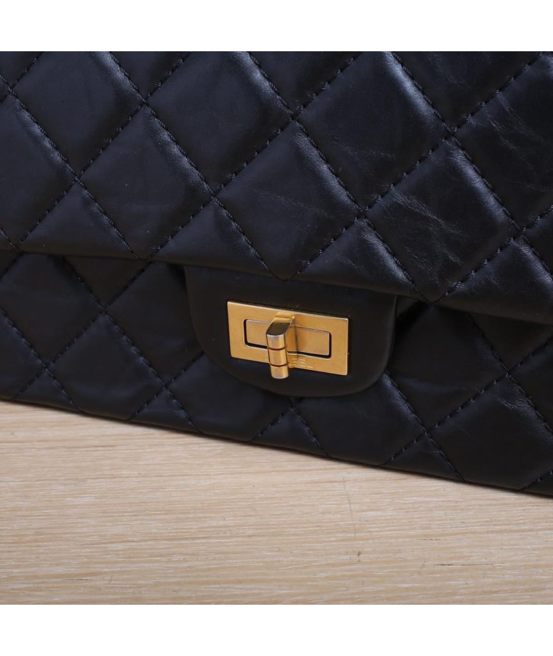CHANEL Черная кожаная сумка через плечо, фото 8