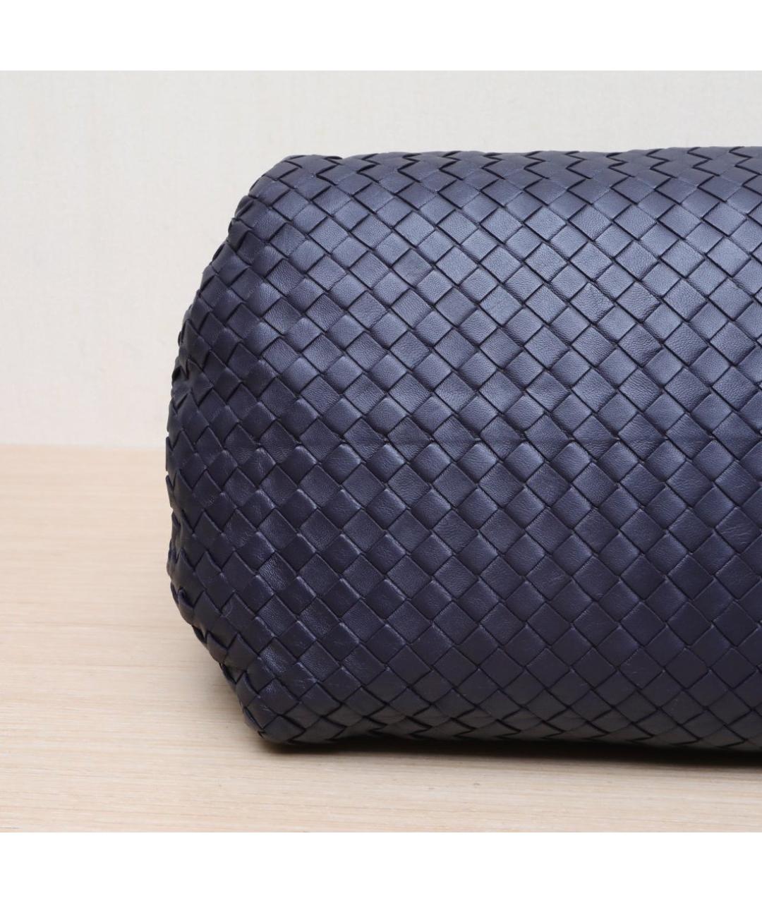 BOTTEGA VENETA Черная кожаная сумка тоут, фото 9