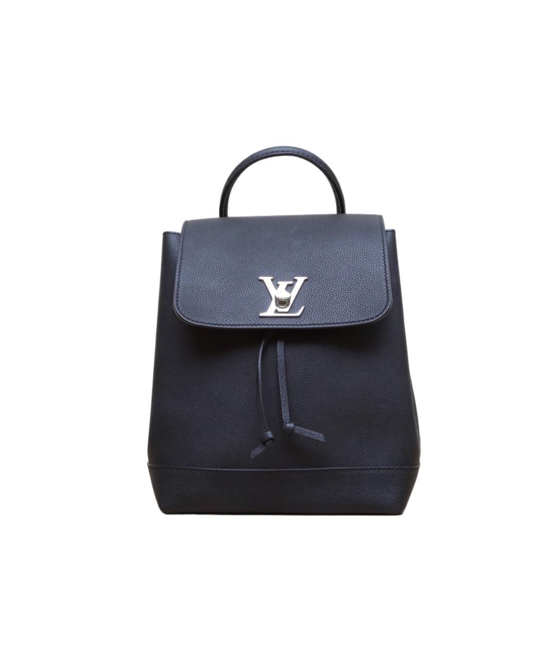 LOUIS VUITTON Черный кожаный рюкзак, фото 1