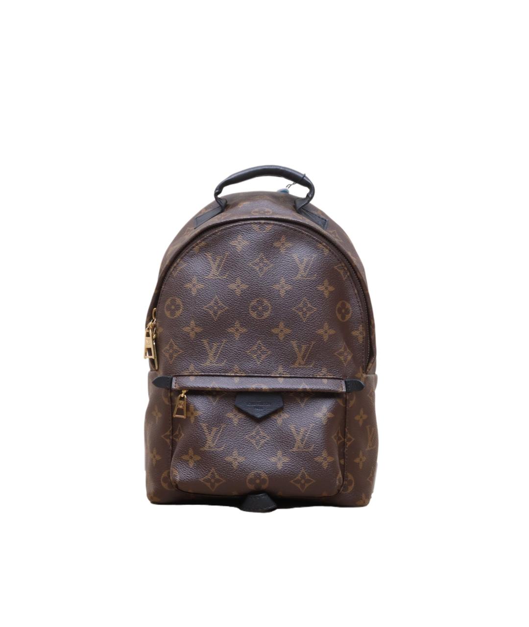 LOUIS VUITTON Коричневый кожаный рюкзак, фото 1