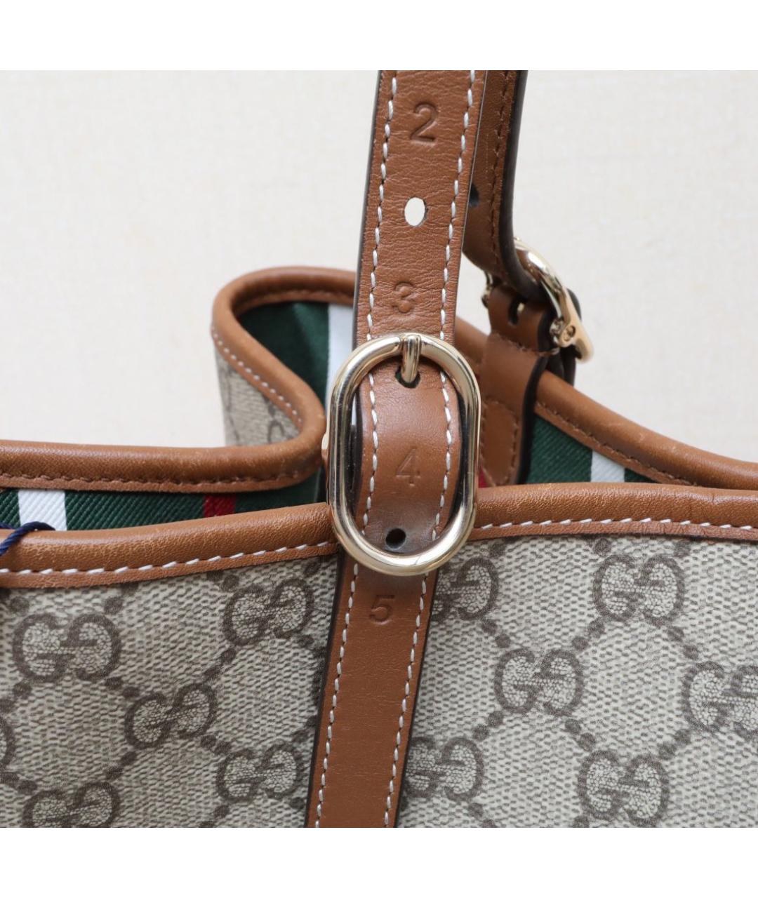 GUCCI Мульти кожаная сумка тоут, фото 8
