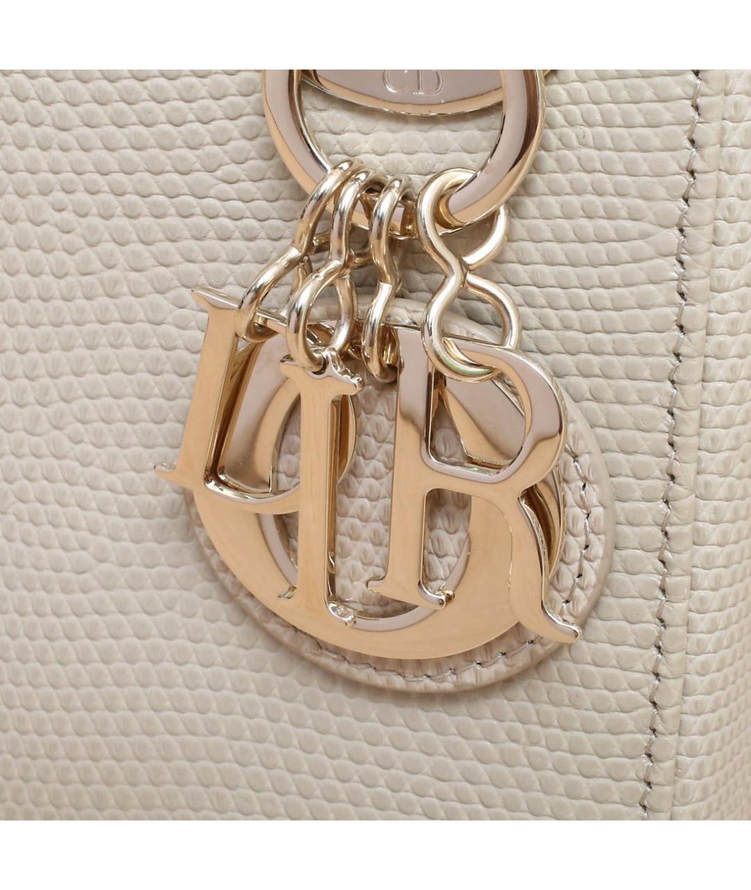 CHRISTIAN DIOR Белая сумка через плечо, фото 8