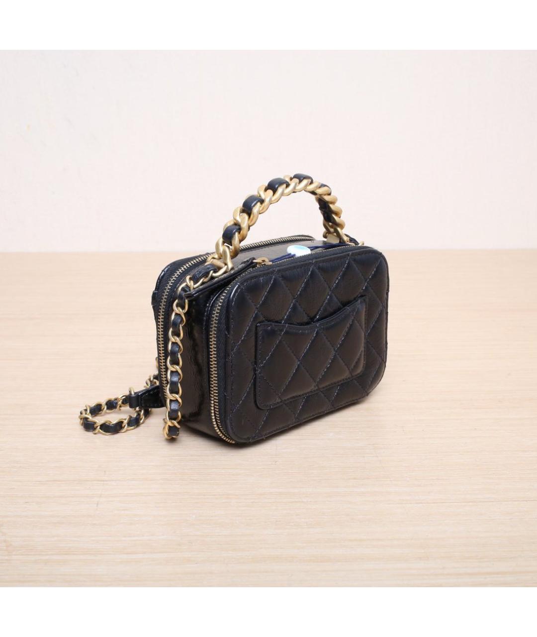 CHANEL Черная сумка через плечо, фото 6