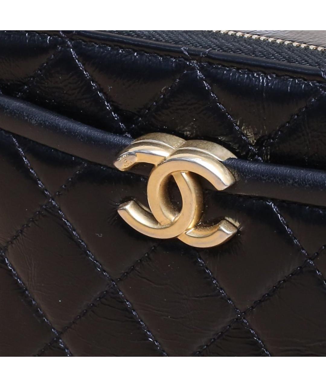 CHANEL Черная сумка через плечо, фото 8