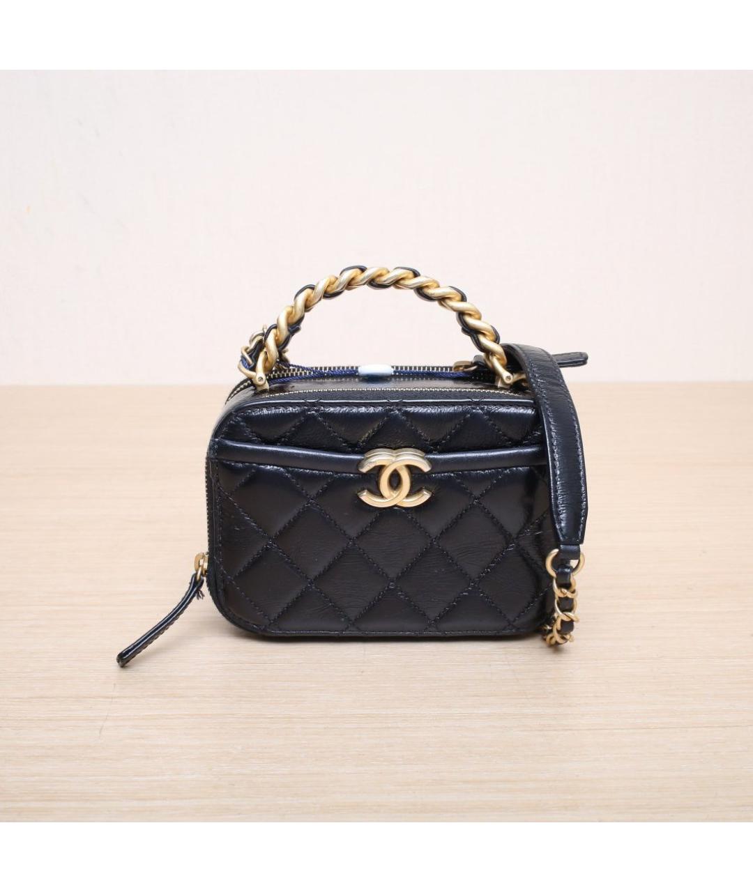 CHANEL Черная сумка через плечо, фото 3