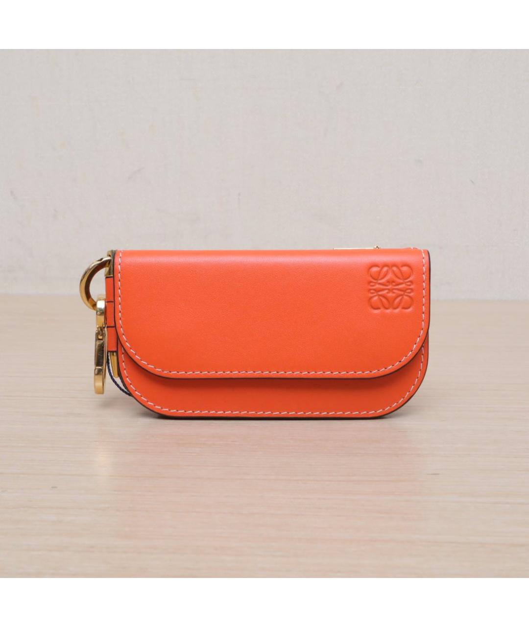 LOEWE Оранжевая ключница, фото 3