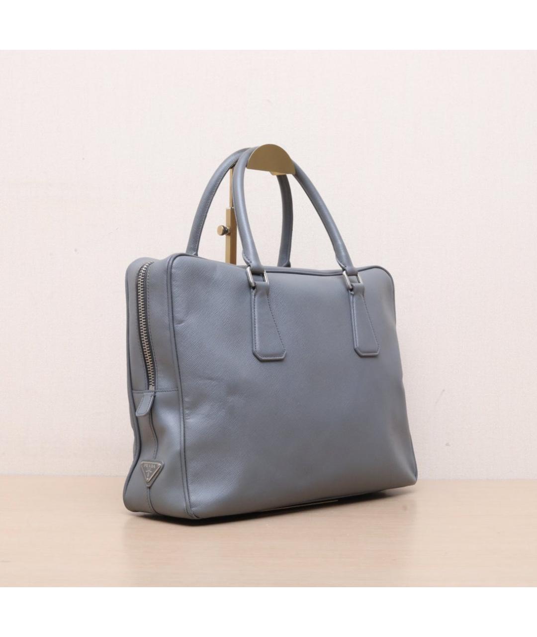 PRADA Серая сумка тоут, фото 6
