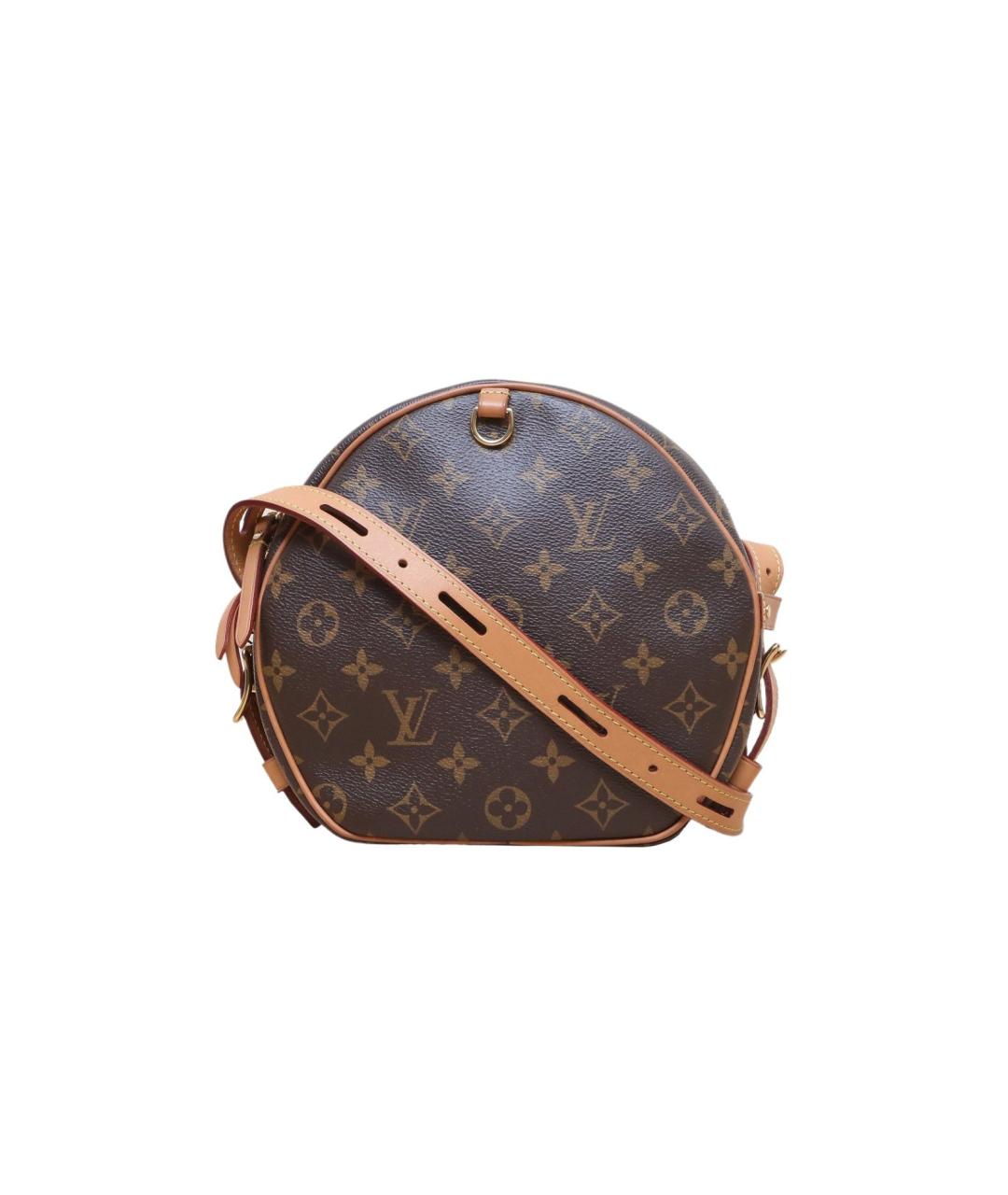 LOUIS VUITTON Коричневая кожаная сумка через плечо, фото 1
