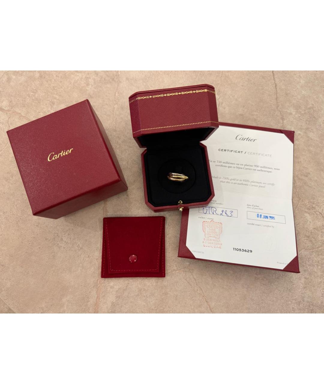 CARTIER Золотое кольцо из желтого золота, фото 3