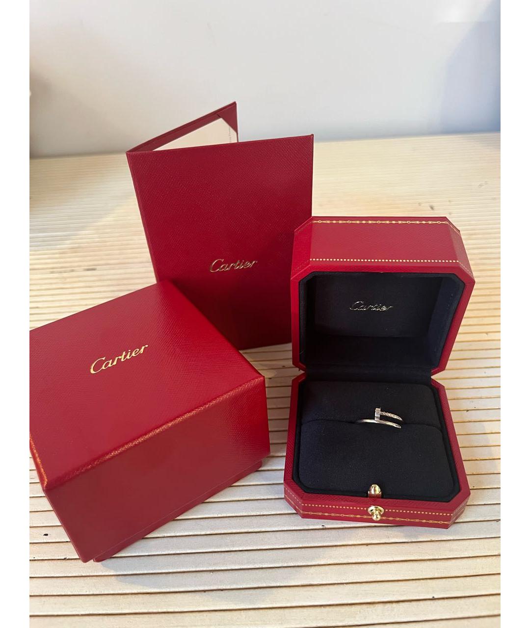 CARTIER Серебряное кольцо из белого золота, фото 2