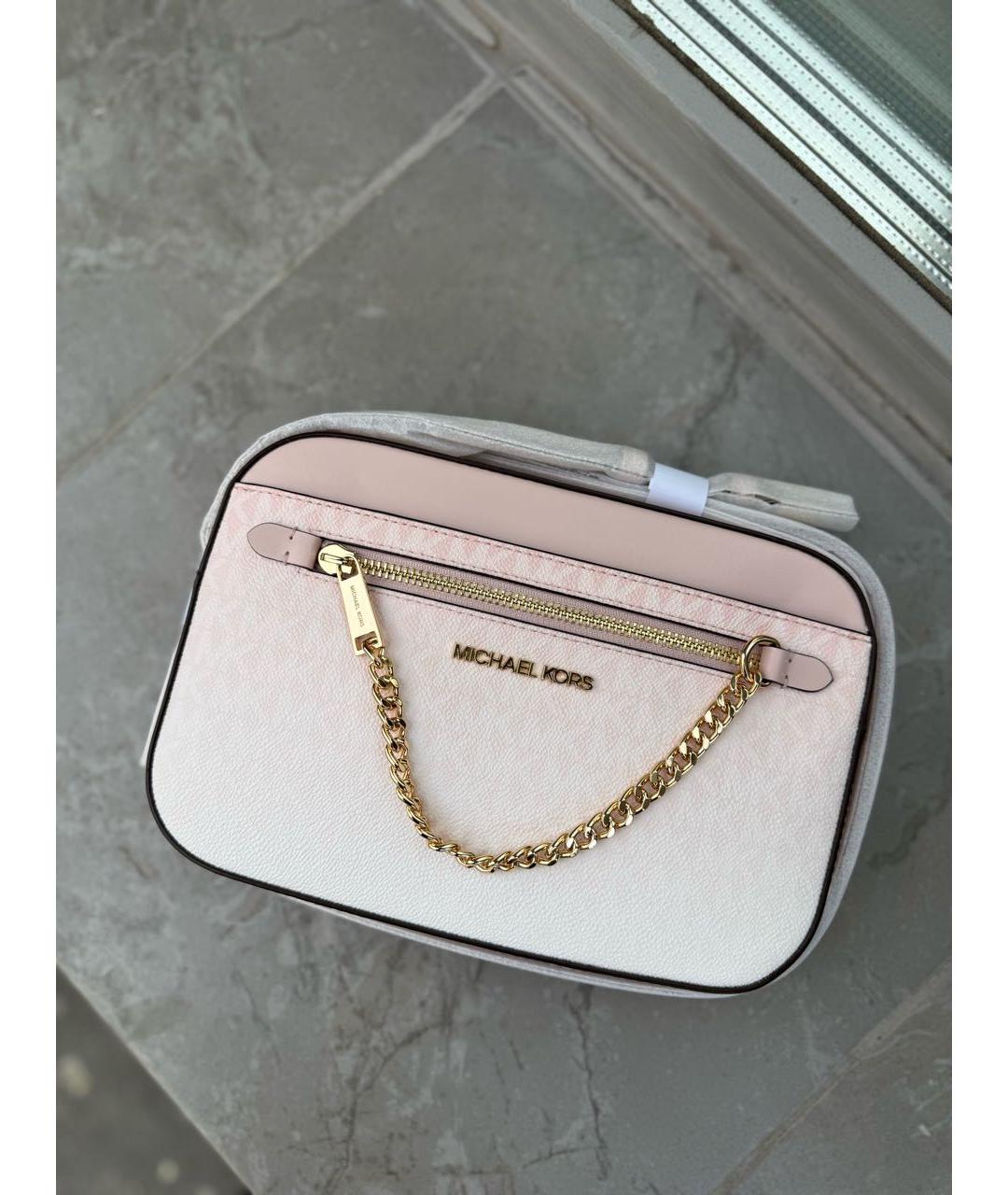 MICHAEL KORS Розовая сумка через плечо, фото 5