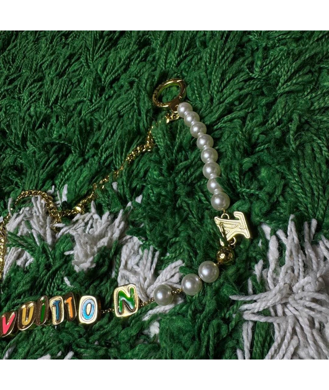LOUIS VUITTON Золотая цепочка, фото 6