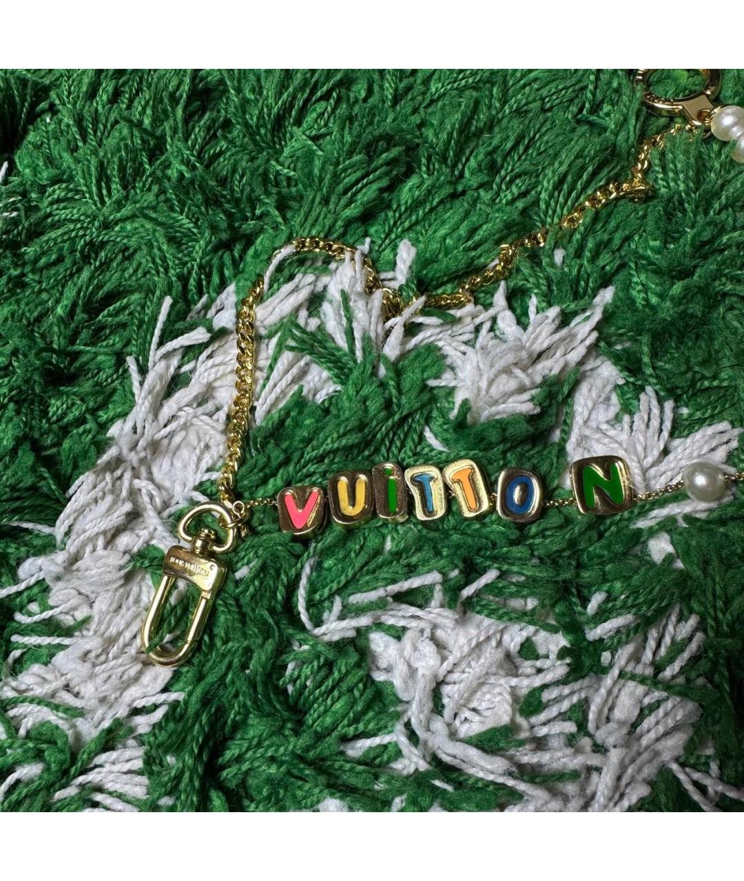 LOUIS VUITTON Золотая цепочка, фото 4