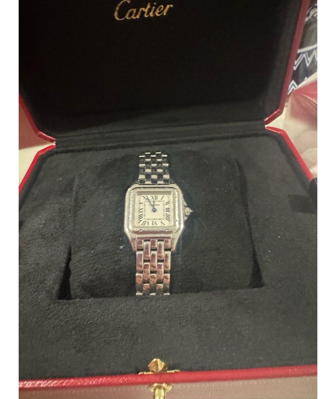 CARTIER Серебряные часы, фото 3