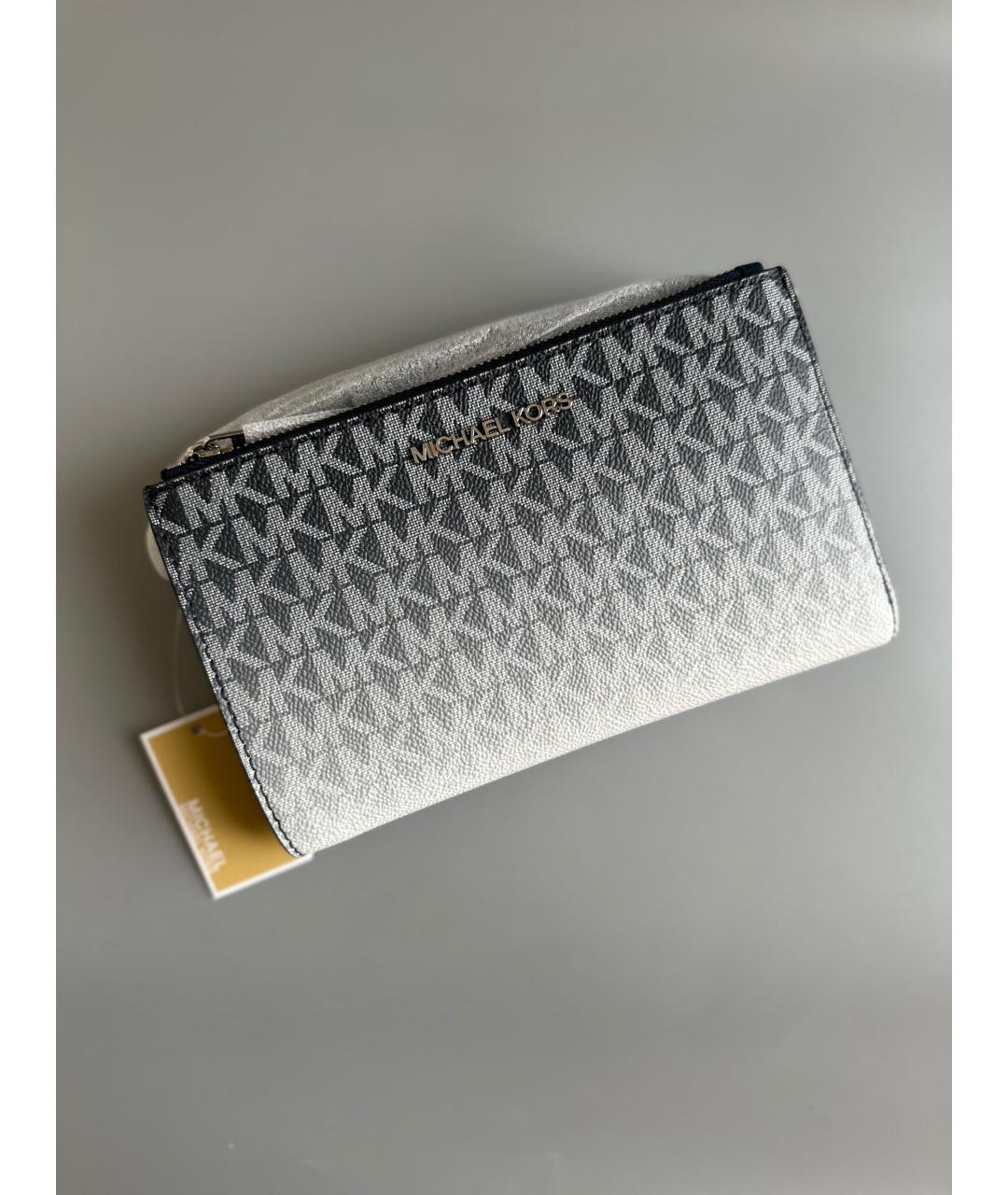 MICHAEL KORS Темно-синий кошелек, фото 4