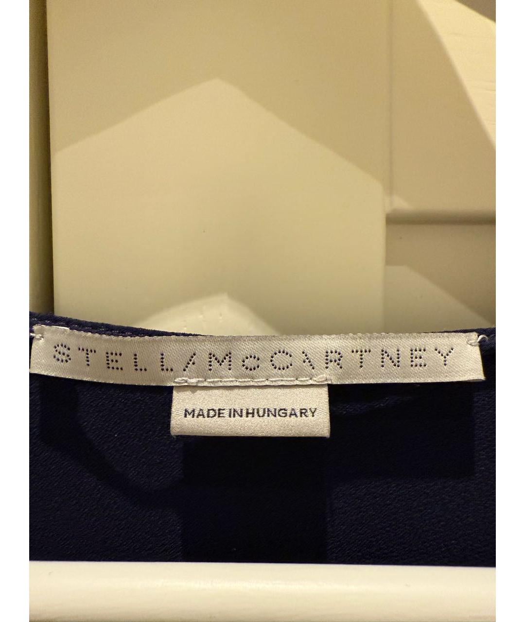 STELLA MCCARTNEY Темно-синий вискозный костюм с брюками, фото 6