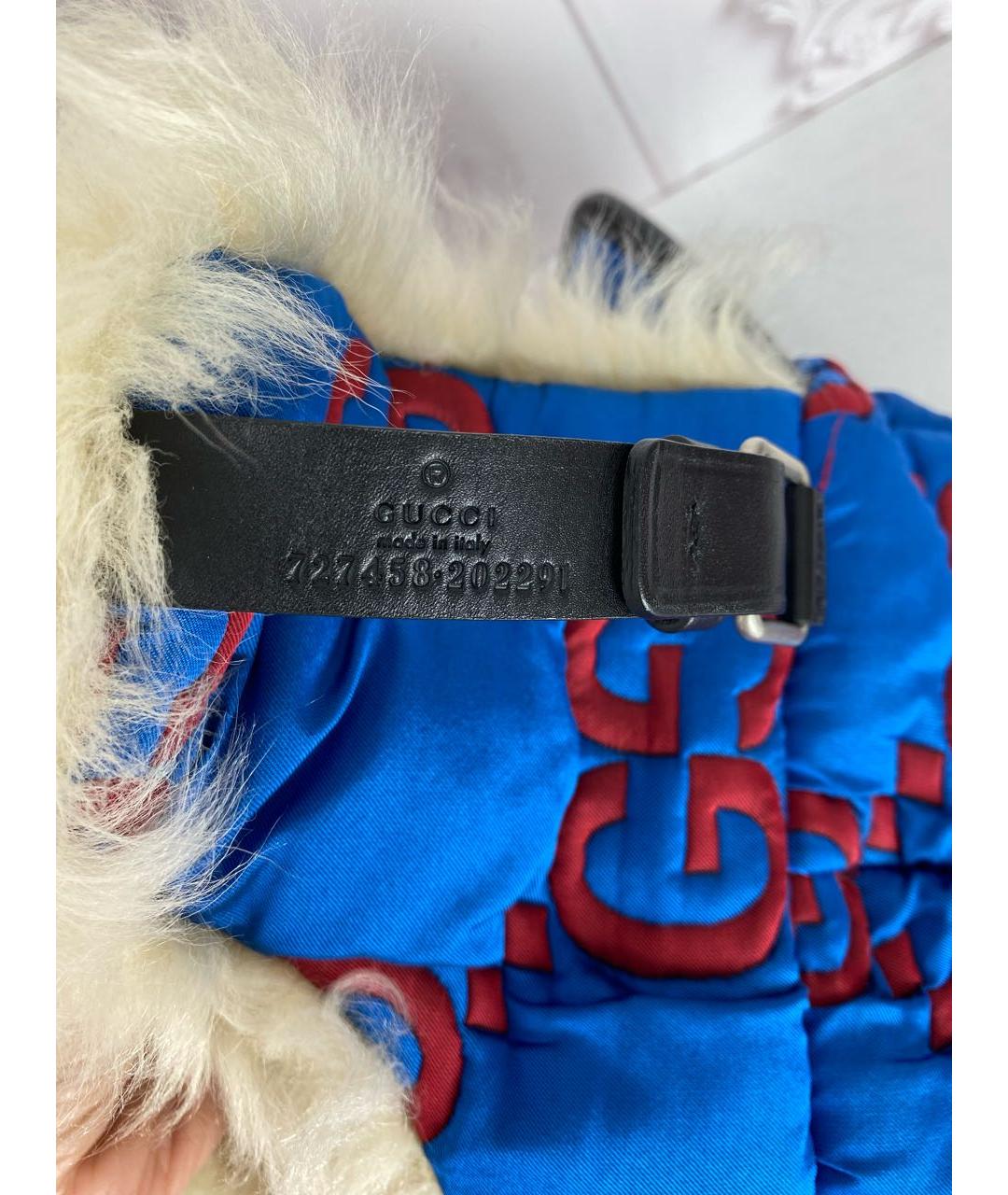 GUCCI Синяя шапка, фото 4