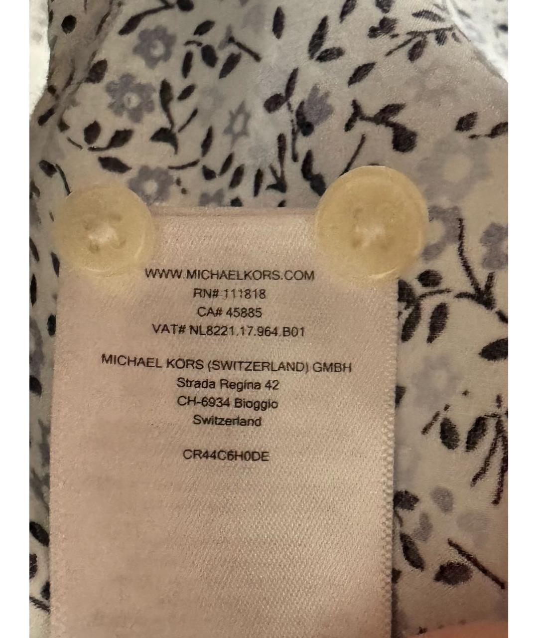 MICHAEL KORS Хлопковая кэжуал рубашка, фото 6
