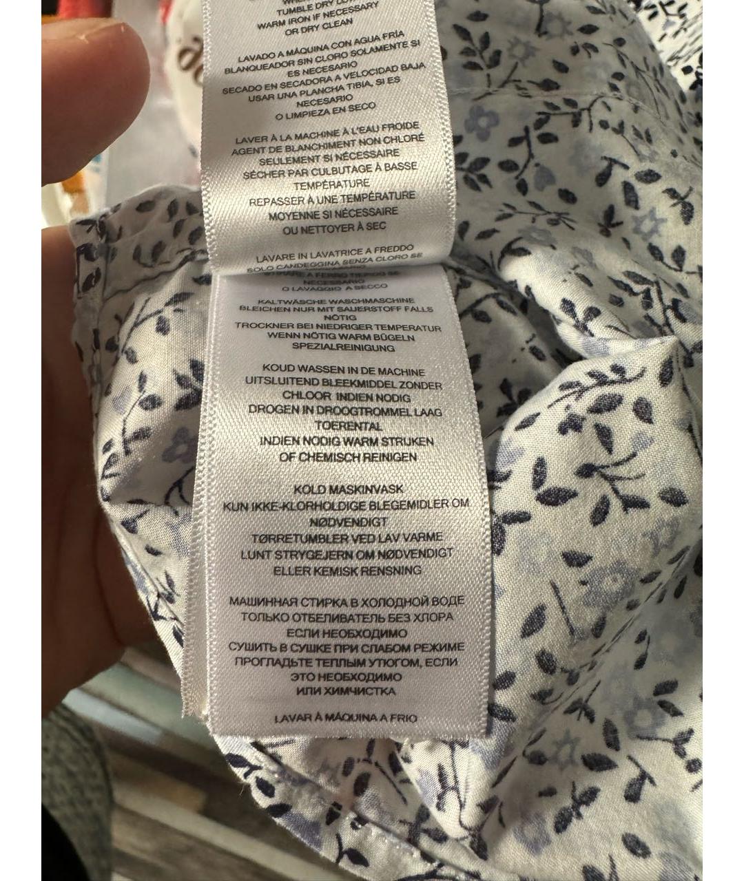 MICHAEL KORS Хлопковая кэжуал рубашка, фото 8
