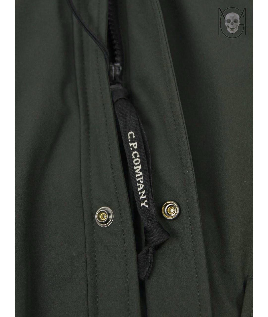 CP COMPANY Хаки полиэстеровая куртка, фото 5
