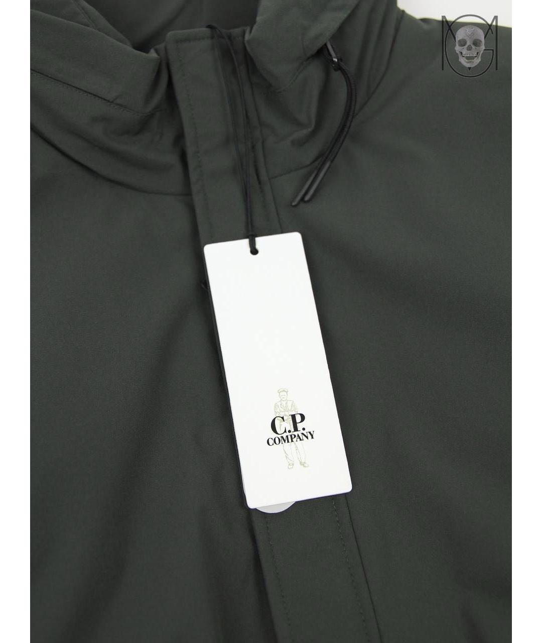 CP COMPANY Хаки полиэстеровая куртка, фото 3