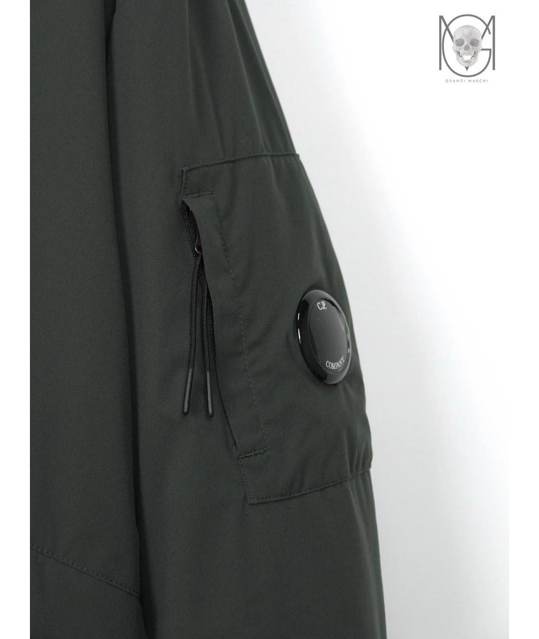 CP COMPANY Хаки полиэстеровая куртка, фото 7