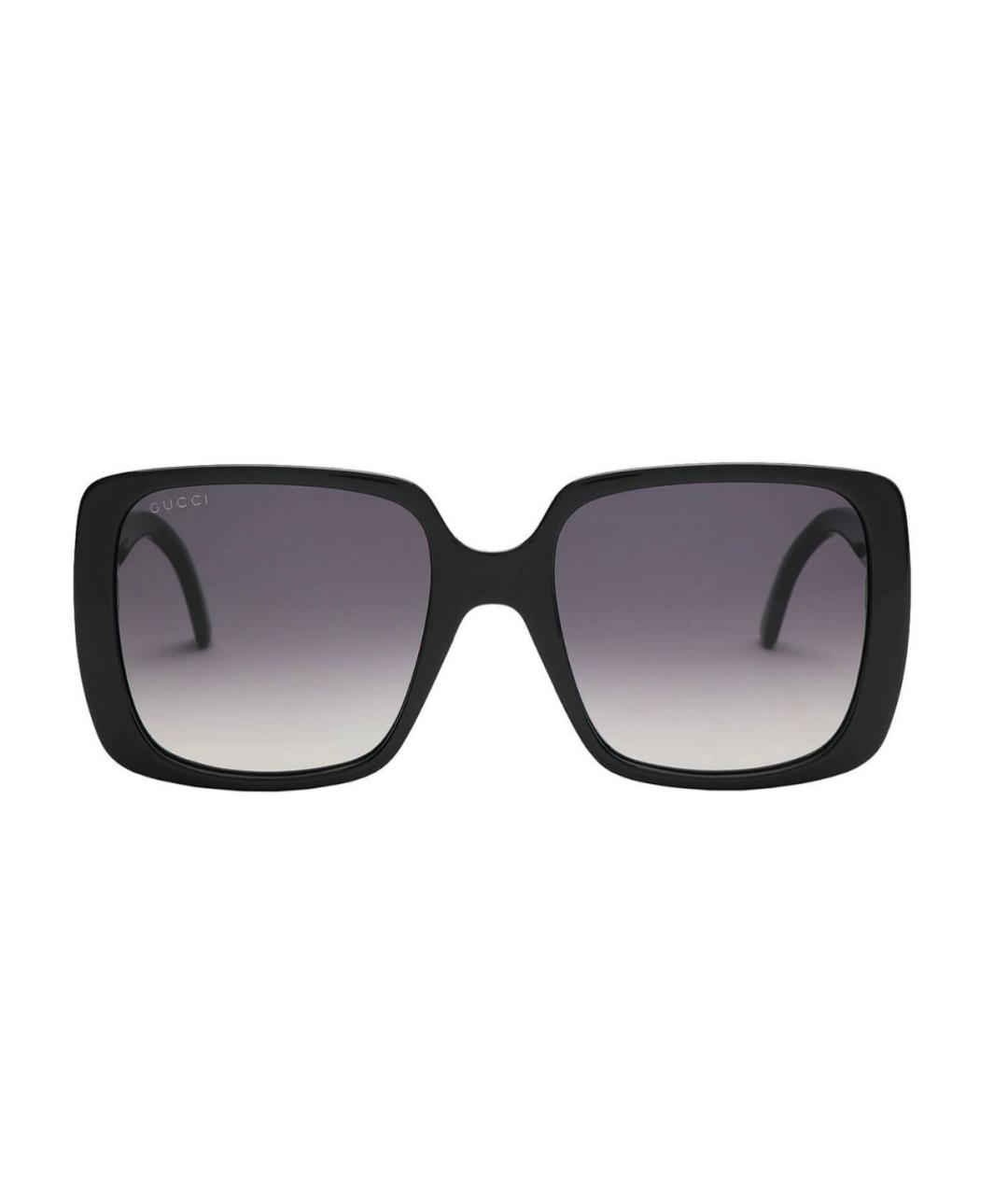 GUCCI Черные пластиковые солнцезащитные очки, фото 2
