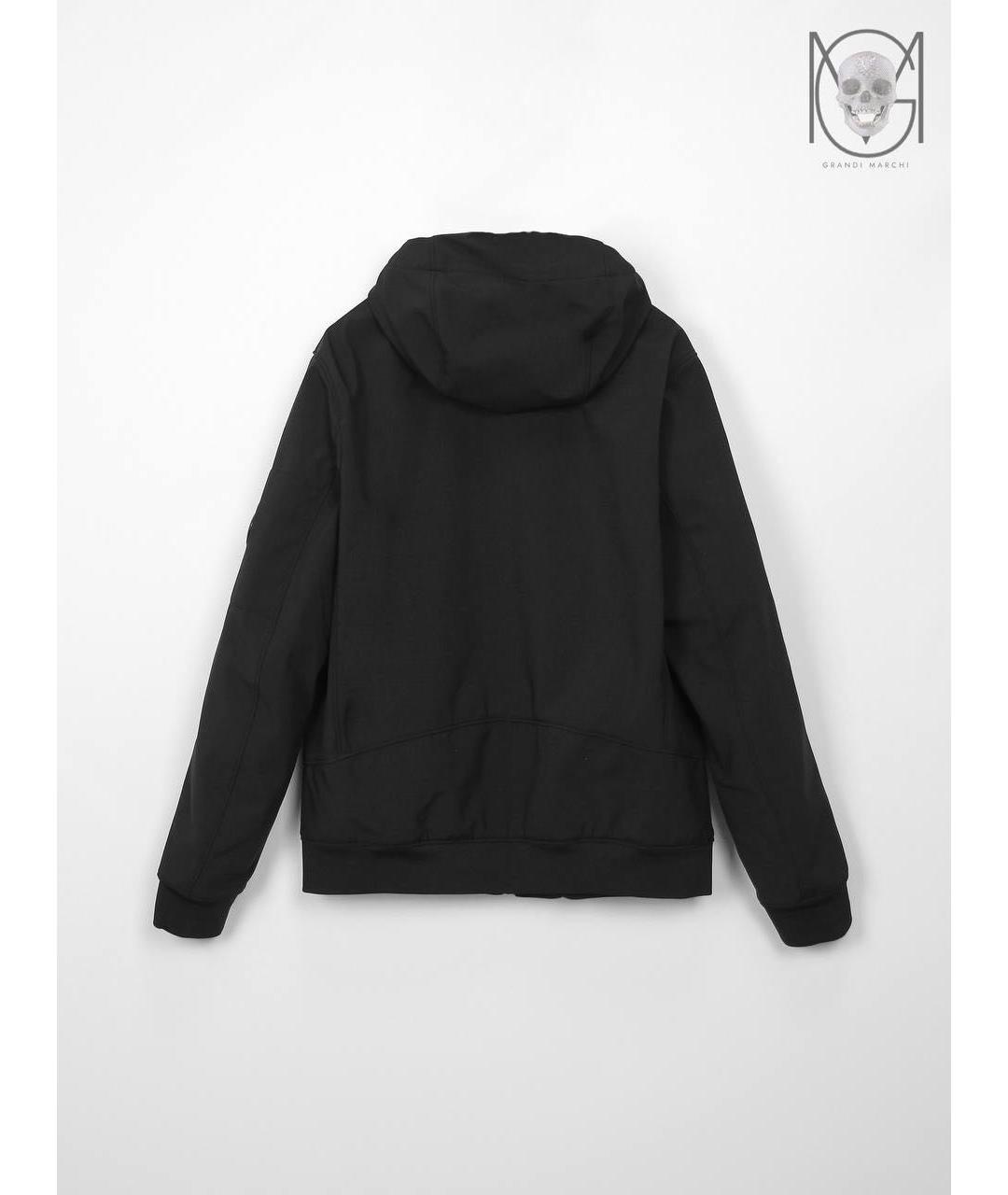 CP COMPANY Черная полиэстеровая куртка, фото 2