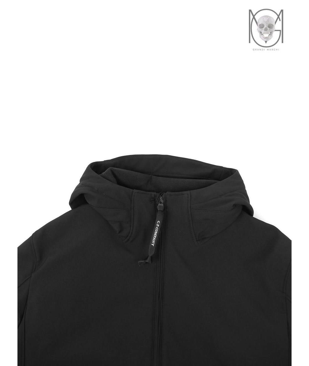 CP COMPANY Черная полиэстеровая куртка, фото 4